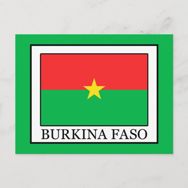 Burkina Faso Postcard (Front)