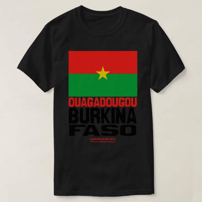 Burkina Faso represent T-Shirt (Design Front)