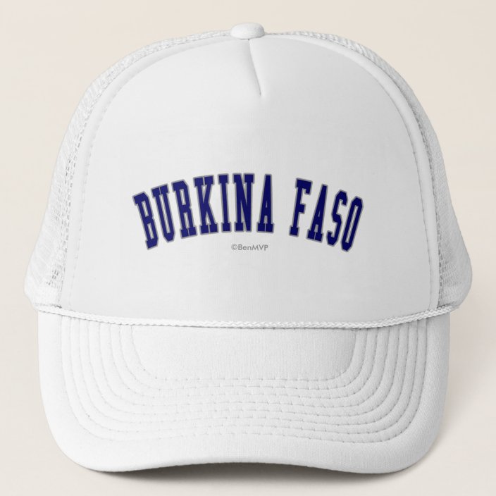 Burkina Faso Trucker Hat