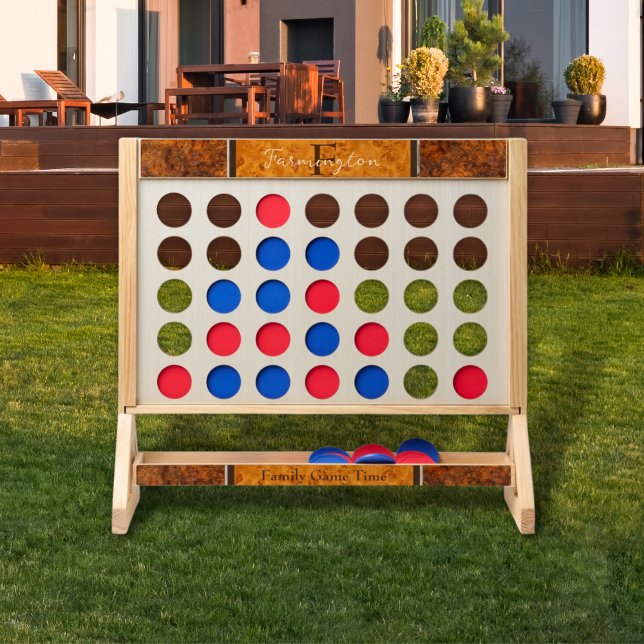 Burl Wood Design Monogram Fast Four (Creator Uploaded)