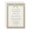 Burlap and Bow Rustic Wedding