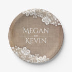 Burlap and Lace Rustic Country Wedding