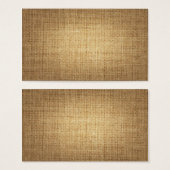 Burlap Background Template (Front & Back)