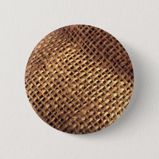 Burlap Button (Front)