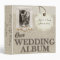 Burlap Country Couple Photo Wedding Photo Album