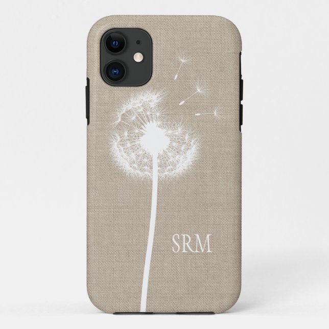 Burlap & Dandelion iPhone 5 Case-Mate Case-Mate iPhone Case (Back)