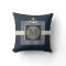 Burlap Effect Nautical Ship's Anchor Monogram