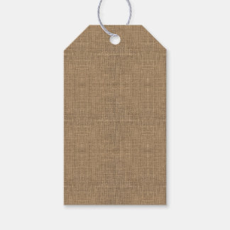 Burlap Gift Tags