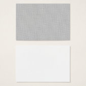 Burlap in Silvery White (Front & Back)