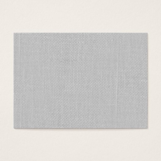 Burlap in Silvery White (Front)