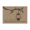 Burlap Inspired Oil Lantern Wedding R.S.V.P.