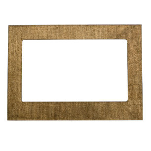 Burlap Magnetic Frame