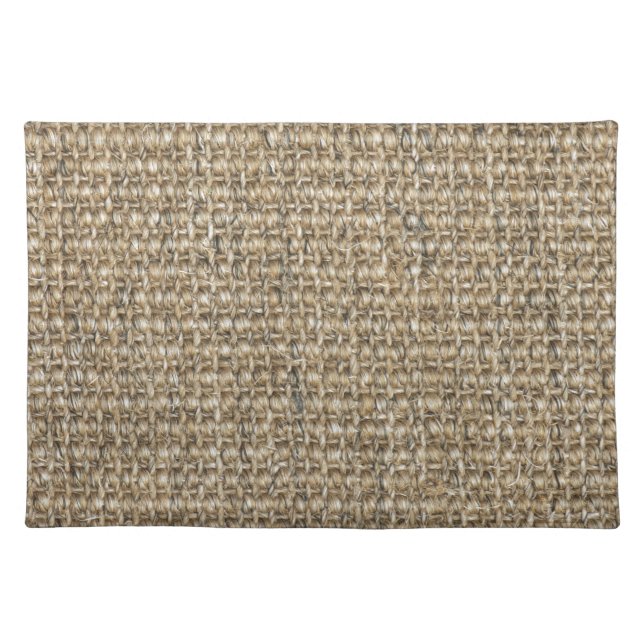 Burlap pattern cloth placemat (Front)