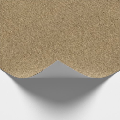 Burlap Texture Wrapping Paper