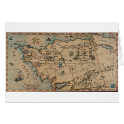 Burleigh Map Cards (Front Horizontal)