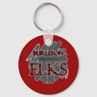 Burleson High School ELKS - Burleson, TX Keychain
