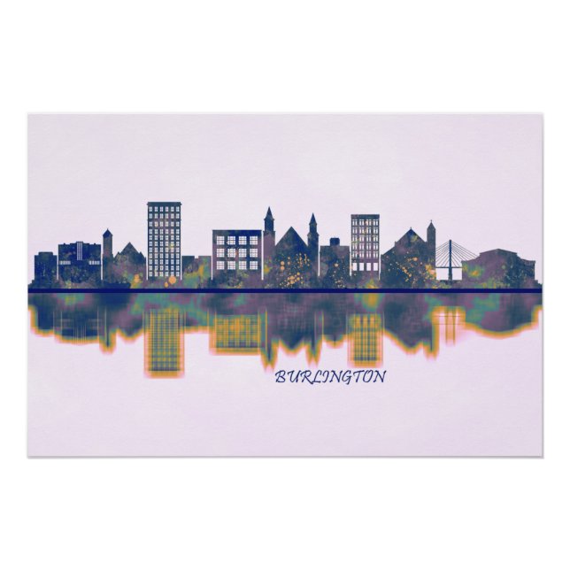 Burlington Iowa Poster (Front)