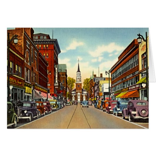 Burlington, Vermont Cards (Front Horizontal)