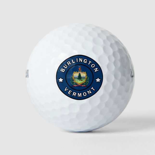 Burlington Vermont Golf Balls (Front)