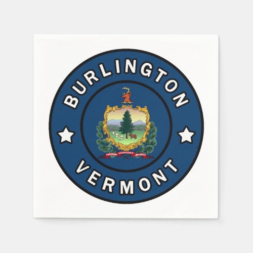 Burlington Vermont Napkins