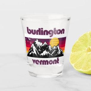 Burlington,Vermont Shot Glass