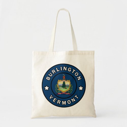 Burlington Vermont Tote Bag
