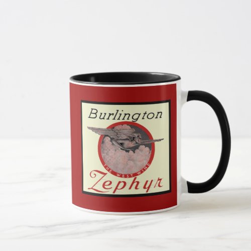 Burlington Zephyr Train Mug