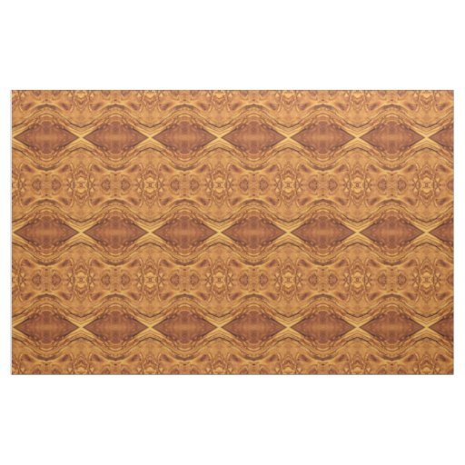 Burlly wood grained print, shades of Autumn golds Fabric