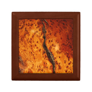 BURLWOOD ALLIGATOR JUNIPER IMAGE GIFT BOX