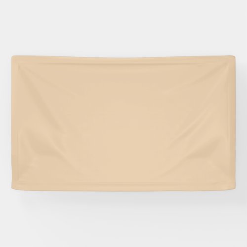 Burly Wood Solid Color Banner