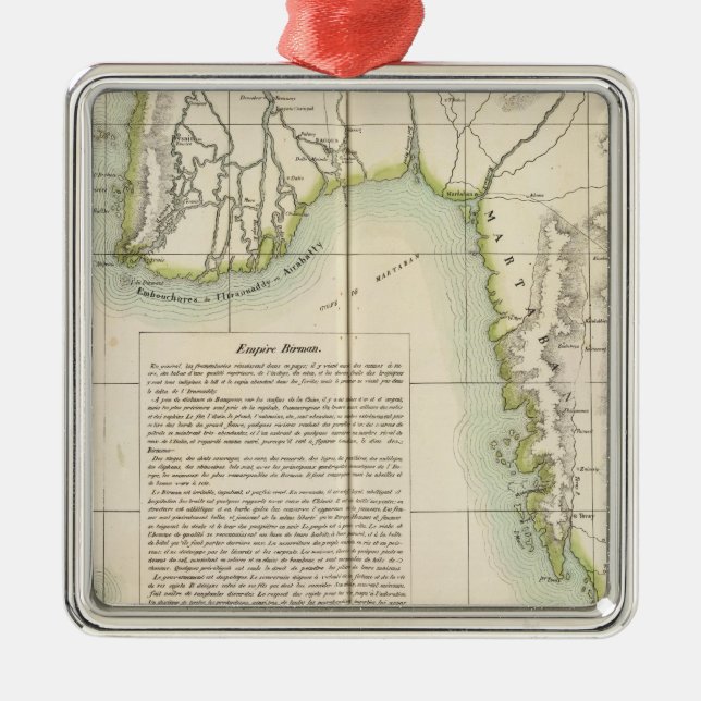 Burma 104 metal ornament (Front)