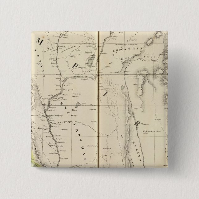 Burma, Asia 96 Button (Front)