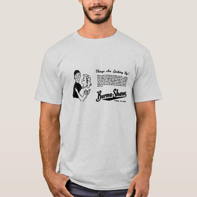 Burma Shave Adoring Eyes T-Shirt (Front)