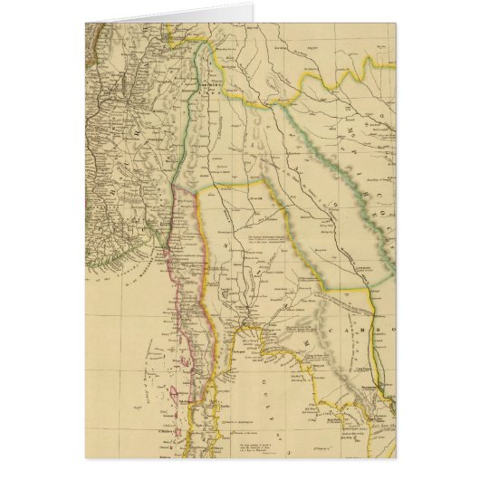 Burmah, Siam, Cochin China (Front)