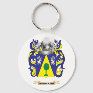 Burmann Coat of Arms (Family Crest) Keychain