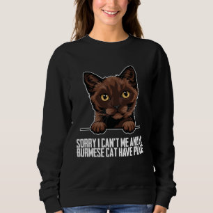 Burmese Burmeses Burmese cats Sweatshirt