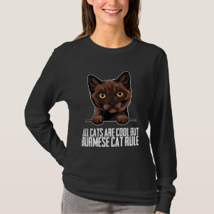 Burmese cat  Burmese dad  Burmese T-Shirt