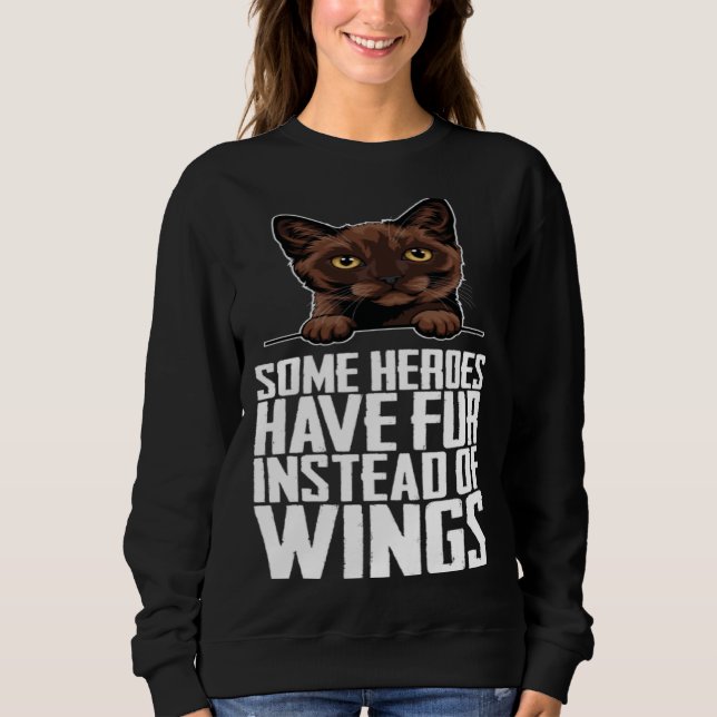Burmese cats  Burmese mom  Burmese kitten  4 Sweatshirt (Front)