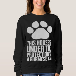 Burmese cats  Burmese mom  Burmese kitten Sweatshirt