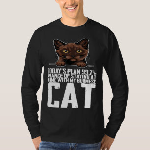 Burmese mother  Burmese kitten  Burmeses T-Shirt