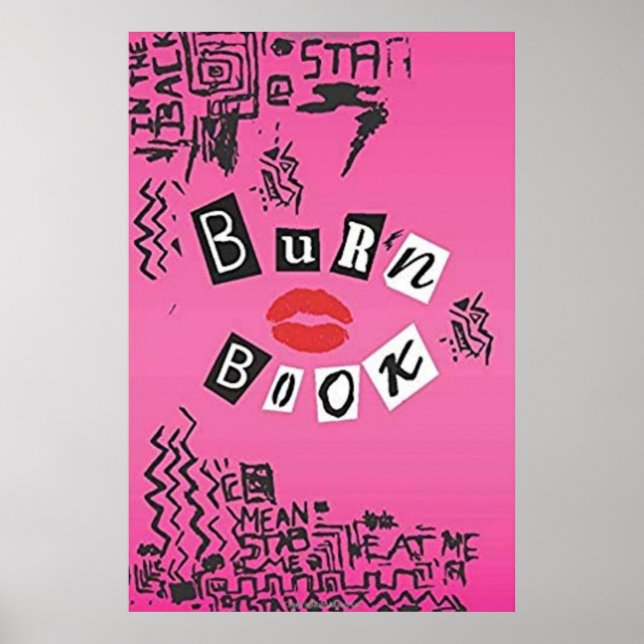 Burn Book Poster (Front)