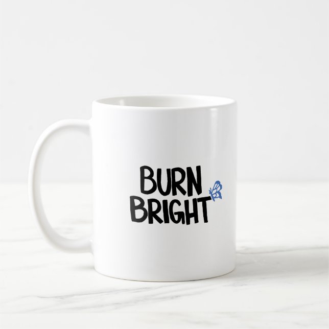 Burn Bright BL Mug (Left)