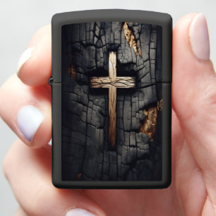 Burn Cross: A Testament of Faith Zippo Lighter