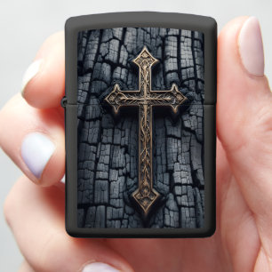 Burn Cross:  From Ashes to Glory Zippo Lighter