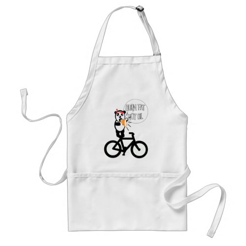 Burn Fat Not Oil Adult Apron