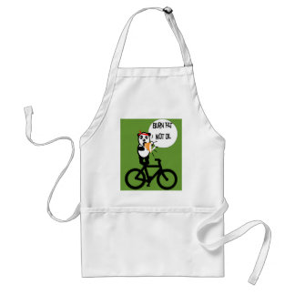 Burn Fat Not Oil Adult Apron