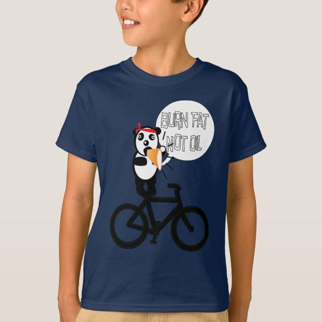 Burn Fat Not Oil T-Shirt (Front)