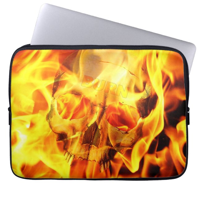 Burn Laptop Sleeve (Front)