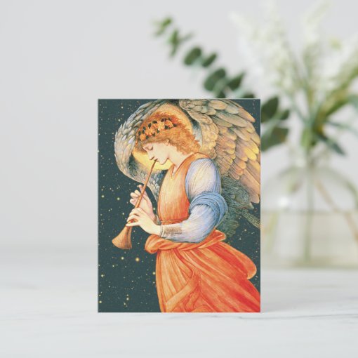 File:Edward Burne-Jones - An Angel Playing a Flageolet.jpg - Wikimedia
