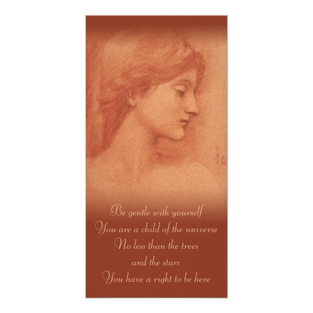 Burne-Jones CC0182 Comforting Words Photo Card (Front)